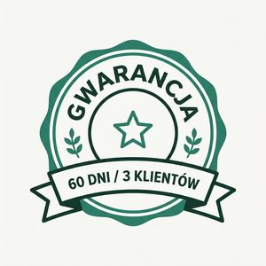 Gwarancja: 3 klientów w 60 dni albo zwrot opłaty wdrożeniowej